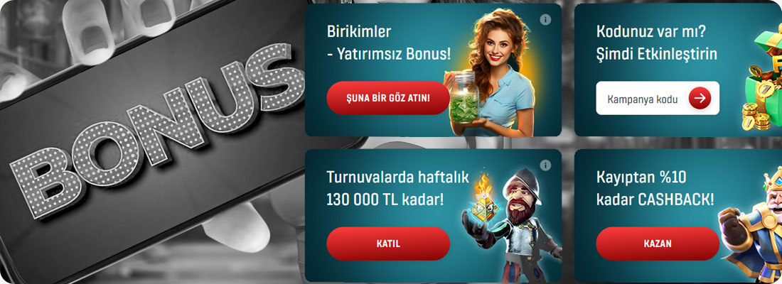 Türk casinoları hangi bonusları sunuyor? 